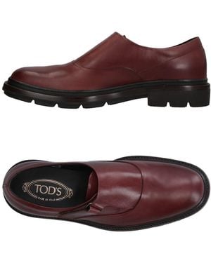 Tod's Loafers Soft Leather - Purple