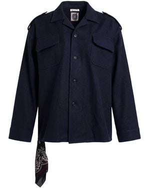Destin Jacket Wool, Cashmere - Blue