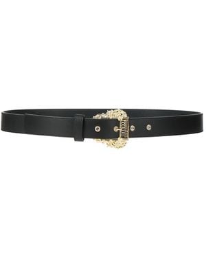 Versace Jeans Couture Belt Calfskin - White