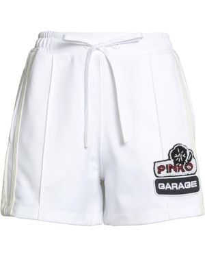 Pinko Shorts & Bermuda Shorts Polyester, Cotton, Glass - White