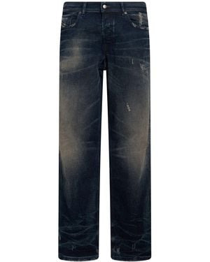 DIESEL Jeans Cotton, Elastane - Blue
