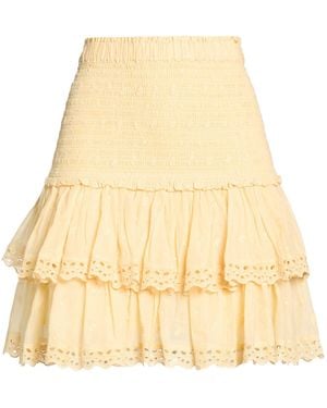 Isabel Marant Mini Skirt Cotton - Natural