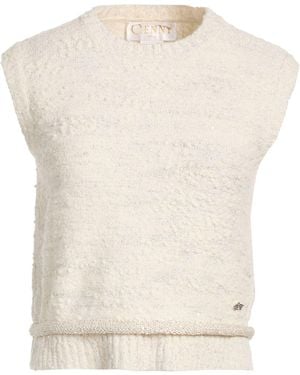 Genny Ivory Sweater Wool, Polyamide, Polyester, Viscose - White