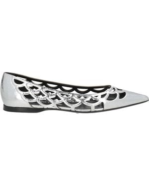 Sergio Rossi Ballet Flats Leather - White