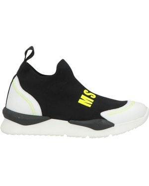 MSGM Sneakers Textile Fibers - Black