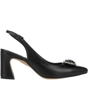 Tosca Blu Court Shoes Leather - Black