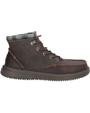 HEYDUDE Ankle Boots Leather - Brown