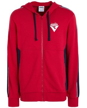 Diadora Sweatshirt Cotton, Polyester - Red