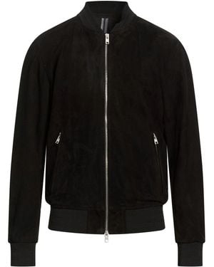 DFOUR® Jacket Leather - Black