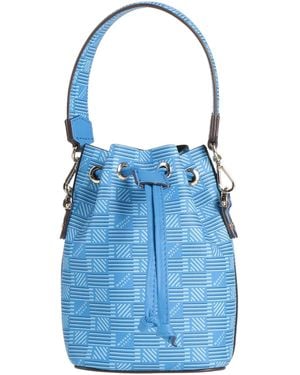 Moreau Paris Azure Handbag Calfskin - Blue