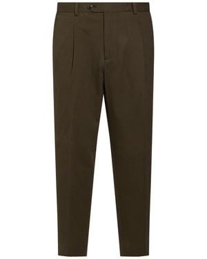 Circolo 1901 Military Pants Cotton, Elastane - Green