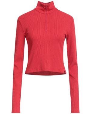 Ottod'Ame Turtleneck Polyester, Viscose, Elastane - Red