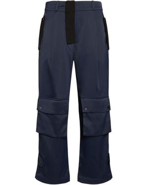 The Mannei Pants Acetate, Viscose, Elastane - Blue