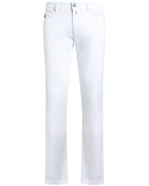 People Of Shibuya Jeans Cotton, Elastomultiester, Elastane - White
