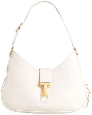 Tom Ford Ivory Handbag Leather - Natural