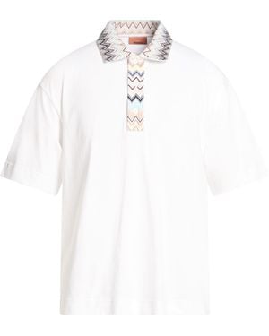 Missoni Polo Shirt Cotton - White
