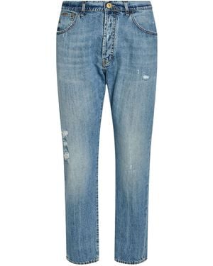 Yes London Jeans Cotton - Blue