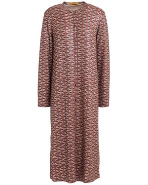 Siyu Midi Dress - Brown