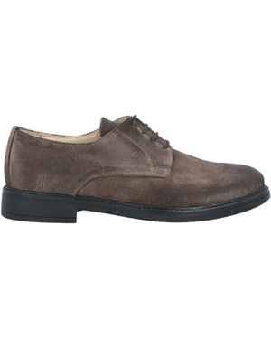 Tsd12 Lace-Up Shoes Leather - Brown