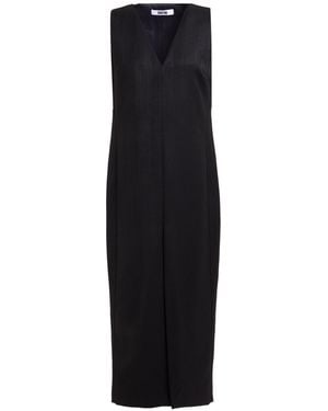 Grifoni Midi-Kleid - Schwarz