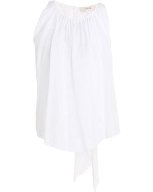 Jucca Top Cotton, Silk - White