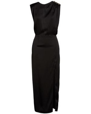 Ba&sh Maxi Dress Viscose - Black
