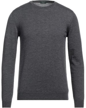 Zanone Sweater Virgin Wool - Gray