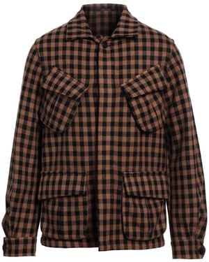 Gabriele Pasini Camel Jacket Virgin Wool, Polyamide - Brown