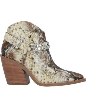 ERMANNO FIRENZE Ankle Boots Soft Leather - Brown