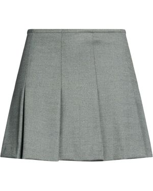 Pinko Mini Skirt Wool, Polyester, Viscose, Elastane - Gray
