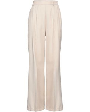 Cristinaeffe Camel Trousers Polyester - White