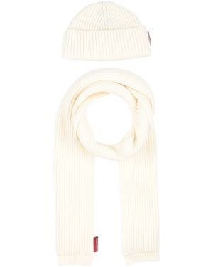 DSquared² Cream Accessories Set Wool - White