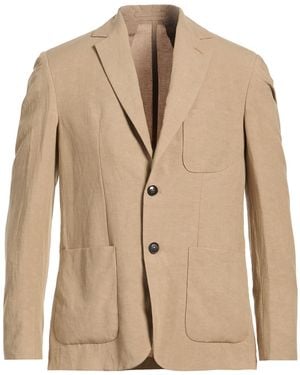 Liu Jo Sand Blazer Viscose, Linen - Natural