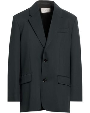 Ami Paris Blazer Virgin Wool - Black