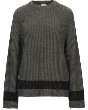 Jijil Military Sweater Acrylic, Viscose, Wool, Alpaca Wool, Metallic Polyester - Gray