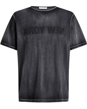 Helmut Lang T-Shirt Cotton - Black