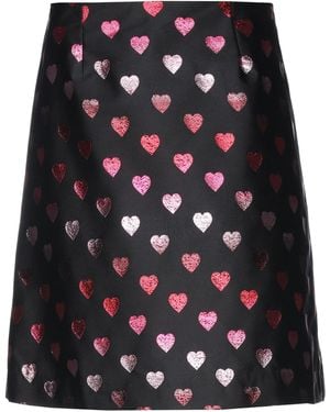 Vivetta Mini Skirt Polyester, Polyimide, Polyamide - Black