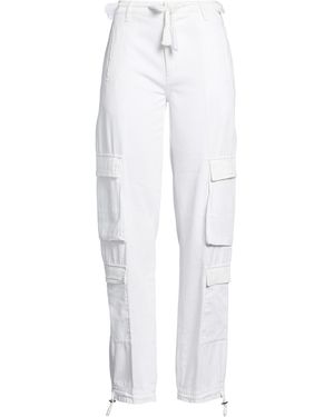 Dondup Trousers Cotton - White