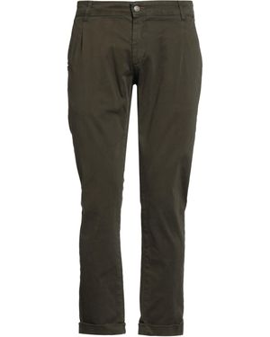 Daniele Alessandrini Military Pants Cotton, Elastane - Gray