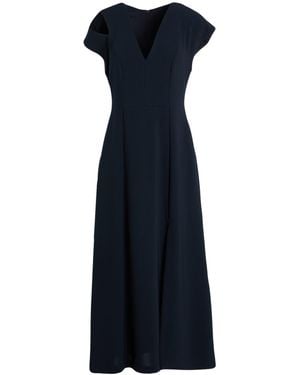 Alpha Studio Midnight Midi Dress Polyester, Elastane - Blue
