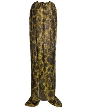 Rick Owens Cape Silk - Green