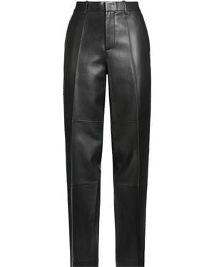 Helmut Lang Trousers Lambskin - Grey