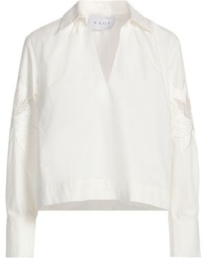 Kaos Tops - White