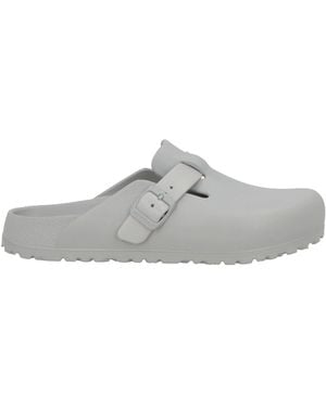 Birkenstock Boston Light Mules & Clogs Synthetisches Material - White