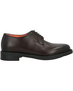 Santoni Lace-Up Shoes Leather - Brown