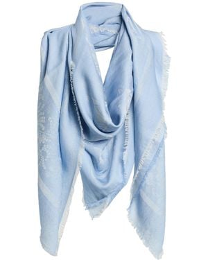 Lanvin Scarf Modal, Virgin Wool, Silk - Blue