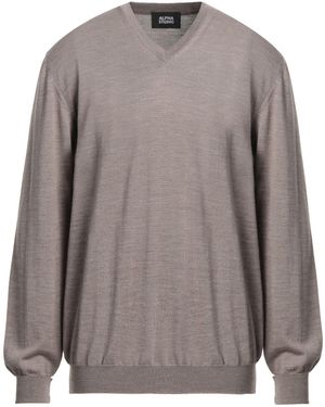 Alpha Studio Pullover - Grau