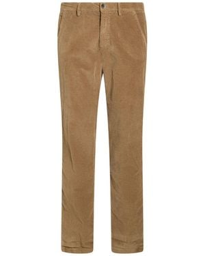 Mason's Khaki Pants Cotton, Lyocell, Elastane - Natural