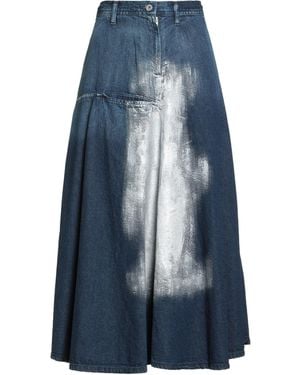 Y's Yohji Yamamoto Denim Skirt Cotton - Blue