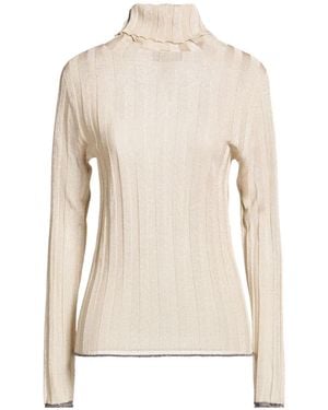 Fabiana Filippi Rollkragenpullover - Natur